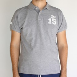 Polo Homme Gris DPT 15 Rugby - Cantalife